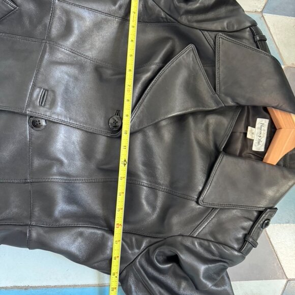 Preston & York Women Soft Genuine Lamb Skin Leather Jacket Black, size M - Picture 10 of 11